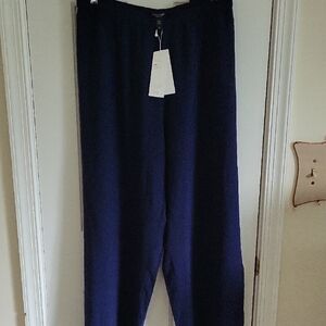 Eileen Fisher Deep Blue Trousers